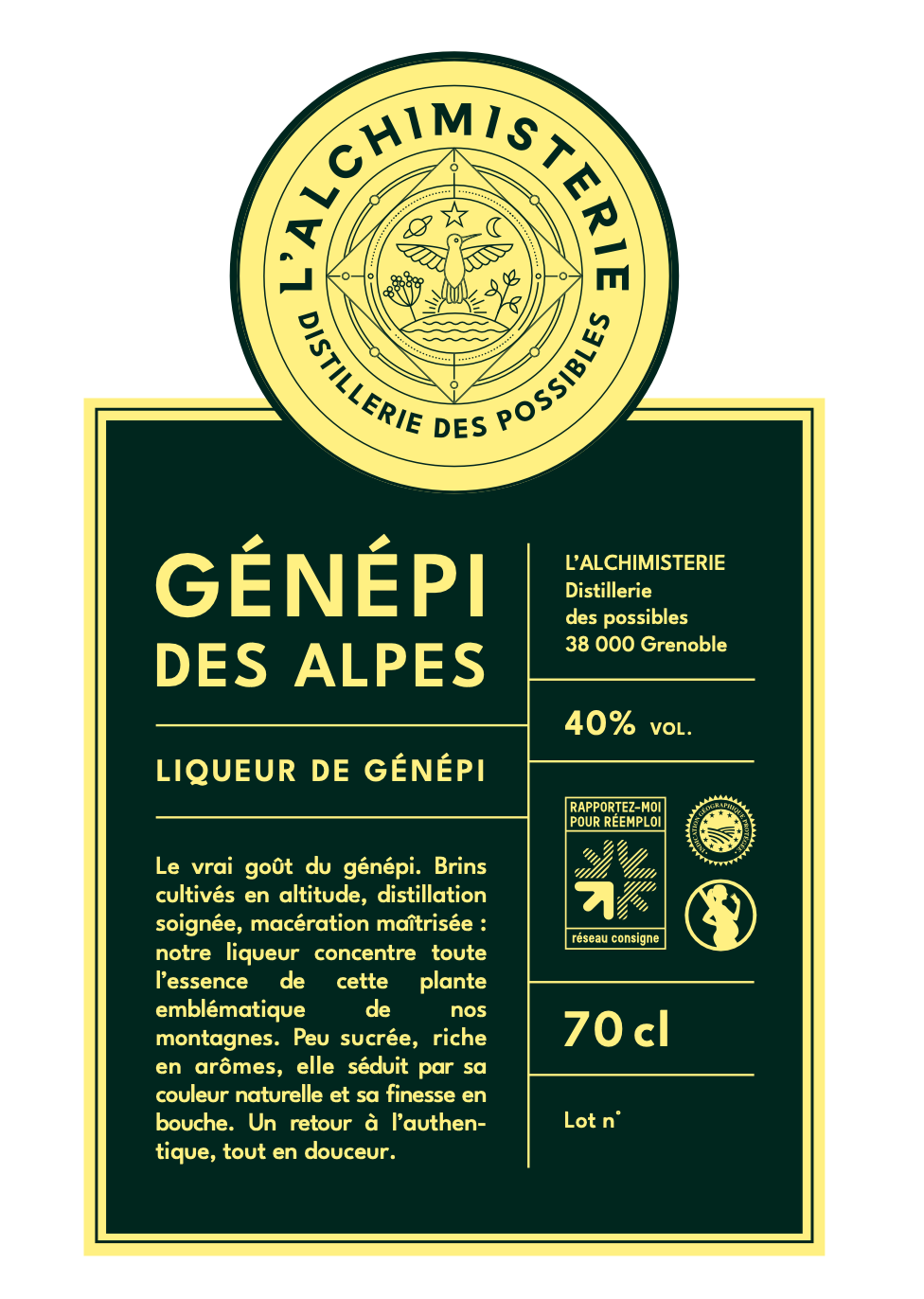 Génépi - 40% - 70cl