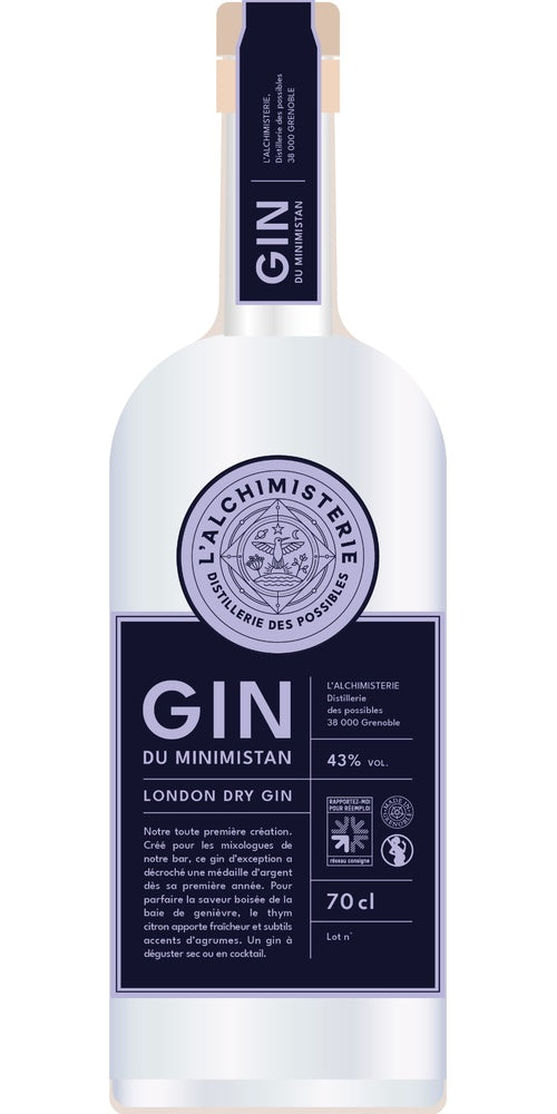 Gin du Minimistan - 43% - 70cl