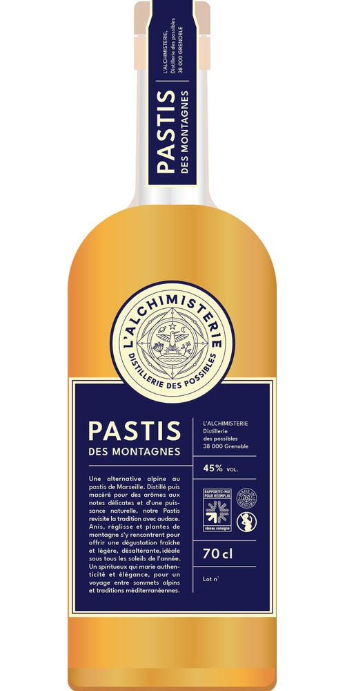 Pastis Des Montagnes - Médaille d'Or - 45% - 70cl